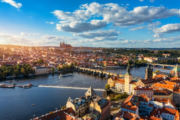 Češka- Praga- areal view