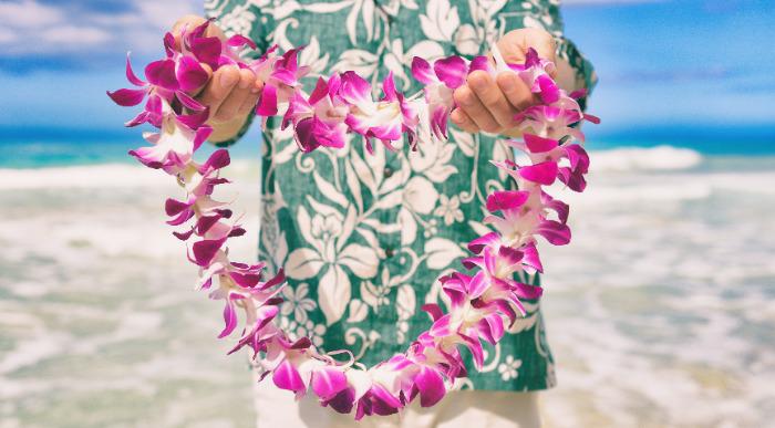 Venec Lei je znak dobrodošlice na otočju Havaji.