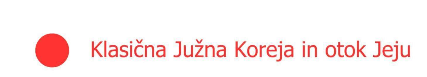 Južna Koreja - legenda Južna Koreja - legenda