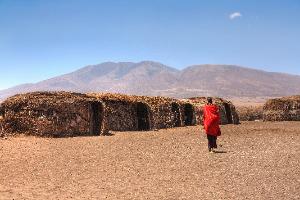Kenija, masajska vas