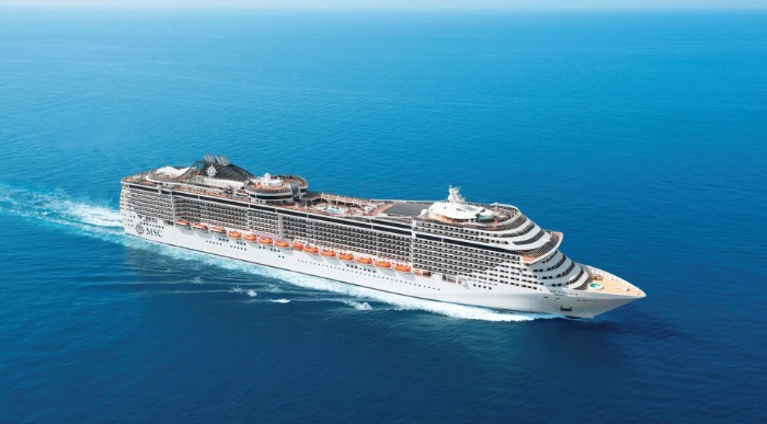 MSC Fantasia na morju