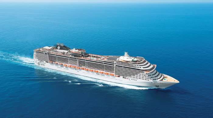 MSC Fantasia na morju