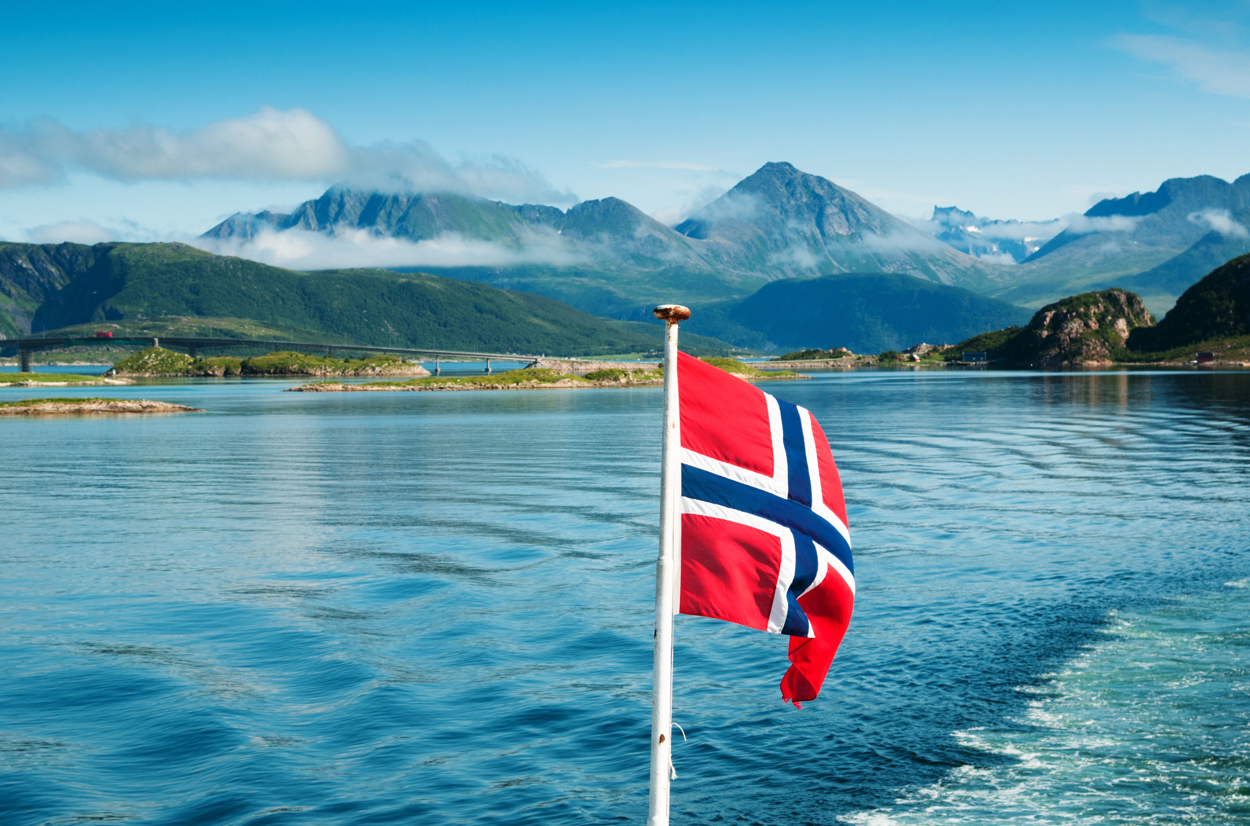 Norveška-fjordi in gore