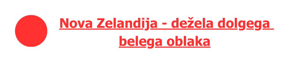 Nova Zelandija legenda