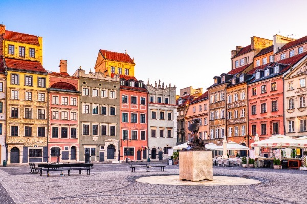 Poljska- Varšava- Old Town Square