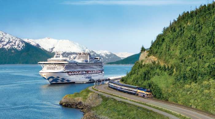 Princess Sapphire pljuje po Aljaski 