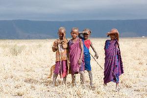 Tanzanija, masajski otroci _235096972 Tanzanija, masajski otroci