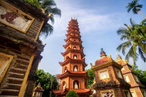 Vietnam-Hanoi-TranQuoc tempelj