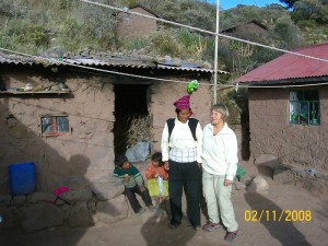 Titikaka jutro z družino