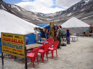 Iindija-Ladakh-cestna postojanka