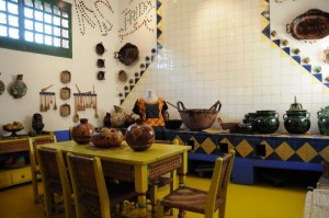 Kuhinja. Muzej Casa Azul, Coyoacan