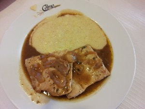 Madeira-Tuna s polento