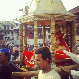 Nepal-Živa boginja Kumari Devi