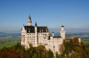 Schloss Neuschwanstein-Grad Ludvika Bavarskega