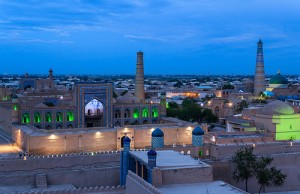 Khiva ponoči
