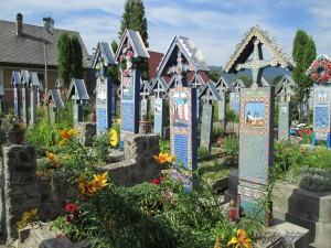 Veselo pokopališče v Sapinti  (Romunija)