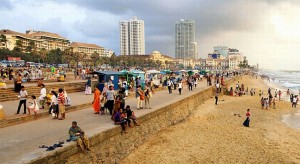 Kolombo, promenada Galle Face Green