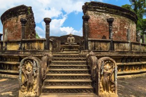 Polonnaruwa, ostanki okroglega templja