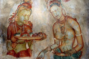 Sigiriya, freske