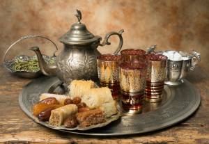 Maroko- čaj in sladice
