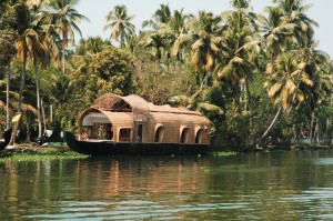 Backwater trip v Kerali