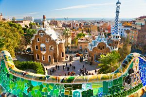 Španija-Barcelona-Gaudijev park