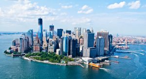New York-panoramski pogled na mesto