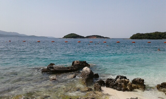 Albanija - plaža Ksamil