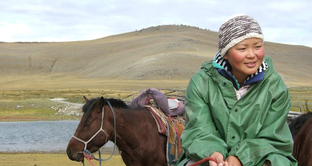 Na obisku pri mongolskih nomadih v puščavi Gobi